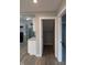 Storage space with new floors, cabinets, and lighting at 424 N Kealing Ave, Indianapolis, IN 46201