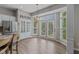 Cozy breakfast nook featuring a pantry, bay window, and french doors at 10346 Strongbow Rd, Fishers, IN 46040