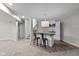 Finished basement kitchenette with a breakfast bar and a staircase at 10346 Strongbow Rd, Fishers, IN 46040