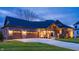 Stunning two-story home with a three-car garage and landscaped front yard at 1372 N Stoney Brook, Greenfield, IN 46140