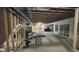 Unfinished basement with framing and exposed utilities at 1372 N Stoney Brook, Greenfield, IN 46140
