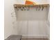 A neutral closet with an upper shelf and a sturdy hanging rod at 359 Terrace Ave, Indianapolis, IN 46225