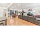Bright and airy open concept living space with modern furnishings and stylish decor at 359 Terrace Ave, Indianapolis, IN 46225