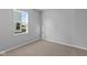 Spacious bedroom with a window and neutral wall colors at 3950 Bozeman Way, Bargersville, IN 46106