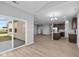 Open kitchen with island, stainless steel appliances, and dark brown cabinetry at 3950 Bozeman Way, Bargersville, IN 46106