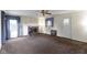 Cozy living room features a classic brick fireplace at 1024 N Michigan St, Greenfield, IN 46140