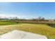 Home backyard featuring ample green space at 1019 Cyprian Way, Lebanon, IN 46052