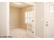 Bright and airy office with French doors and neutral carpeting at 1684 Linden Ln, Greenfield, IN 46140