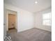 Comfortable bedroom with closet and ensuite bathroom entrance at 1567 Hanover St, Danville, IN 46122