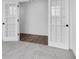 Office space with double doors leading to a room with wood flooring, offering a private and professional atmosphere at 16043 Meadow Frost Ct, Fishers, IN 46037