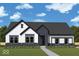 Stunning two-story home with white siding, dark roof, and brick accents at 19880 Chatsworth Blvd, Westfield, IN 46074