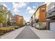 Modern townhome community with courtyard at 1825 N New Jersey St, Indianapolis, IN 46202