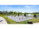 Well-maintained outdoor exercise park with exercise equipment, enhancing the lifestyle amenities in the residential community at 537 Gilder Dr, Carmel, IN 46032