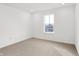 Neutral bedroom with carpeted floors and one bright window at 20397 Hudson Bay Ln, Westfield, IN 46074