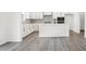 Beautiful kitchen with a center island, modern appliances, and a stylish backsplash, perfect for cooking at 20397 Hudson Bay Ln, Westfield, IN 46074