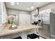 Bright kitchen with stainless steel appliances and a butcher block countertop at 610 N Drexel Ave, Indianapolis, IN 46201