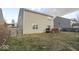 View of a fenced backyard featuring green grass and a deck attached to the house at 13834 Keams Dr, Fishers, IN 46038