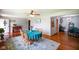 Inviting dining room with hardwood floors, stylish decor, and ample natural light at 56 Hadley Woodland St, Mooresville, IN 46158
