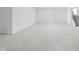 Unfinished basement with gray carpet and stairs at 17368 Pinellas Ave, Westfield, IN 46074
