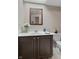 Bathroom featuring a vanity with a countertop and a toilet at 316 Northpointe Ct, Danville, IN 46122