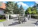 A large deck with comfortable seating, perfect for enjoying the outdoors at 3441 S Overlook Pass, New Palestine, IN 46163