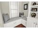 Cozy window nook features built-in seating and storage at 3441 S Overlook Pass, New Palestine, IN 46163