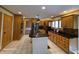 Stylish kitchen with stainless steel appliances, granite countertops, and a central island at 8429 Admirals Cv, Indianapolis, IN 46236