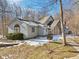 Ranch style home with stone accents and attached garage at 9706 N Glen Dr, Mooresville, IN 46158