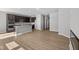Kitchen featuring dark cabinets, stainless appliances and white countertops at 16689 Cattle Hollow Ln, Noblesville, IN 46060