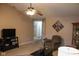 Living room features vaulted ceiling and ample natural light at 271 Clear Branch Dr, Brownsburg, IN 46112