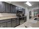 Cozy kitchen featuring granite countertops and stainless steel appliances at 2856 Jamieson Ln, Indianapolis, IN 46268