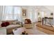 Sun-drenched living room featuring hardwood floors at 6431 W Clearview Dr, McCordsville, IN 46055