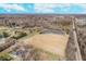 Aerial view of property including home, ponds, fields and treeline at 3592 W Smokey Row Rd, Bargersville, IN 46106