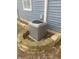 Exterior Luxaire air conditioning unit at 1509 Edgewood Dr, Crawfordsville, IN 47933