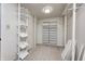 Spacious closet with ample shelving and hanging space at 2959 Hearthside Dr, Greenwood, IN 46143