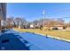 View of backyard from patio area at 4522 Thornleigh Dr, Indianapolis, IN 46226