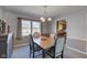 Bright dining room, perfect for Gathering gatherings at 4522 Thornleigh Dr, Indianapolis, IN 46226