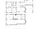 Two-story home floor plan showcasing bedrooms, bathrooms, kitchen, living room, and garage at 4522 Thornleigh Dr, Indianapolis, IN 46226