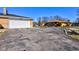 Attached garage with a large driveway at 4522 Thornleigh Dr, Indianapolis, IN 46226