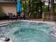Relax in this hot tub with a clear view of the surrounding trees at 797 S Graveyard Rd, Paragon, IN 46166