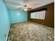 Bedroom featuring colored walls and carpet at 801 Spring Valley Dr, Indianapolis, IN 46231