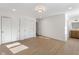 Bright and spacious bedroom with hardwood floors and double closets at 454 Tulip Dr, Mooresville, IN 46158