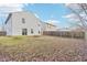 Large backyard with a view of the house's back at 1127 Maple Stream Dr, Indianapolis, IN 46217