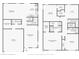 Two-story home floor plan, including a garage at 1127 Maple Stream Dr, Indianapolis, IN 46217