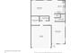 One-story home floor plan, including a garage at 1127 Maple Stream Dr, Indianapolis, IN 46217
