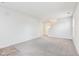 Large living room with gray carpet and neutral walls at 1127 Maple Stream Dr, Indianapolis, IN 46217