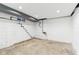 Unfinished basement showing exposed utilities at 2314 E 58Th St, Indianapolis, IN 46220