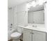Clean bathroom with white vanity and fixtures at 2314 E 58Th St, Indianapolis, IN 46220