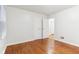 Hardwood floors and an open doorway to another room at 2314 E 58Th St, Indianapolis, IN 46220