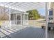 Open back deck featuring a gazebo and pergola at 78 Chatham Brook Dr, Westfield, IN 46074